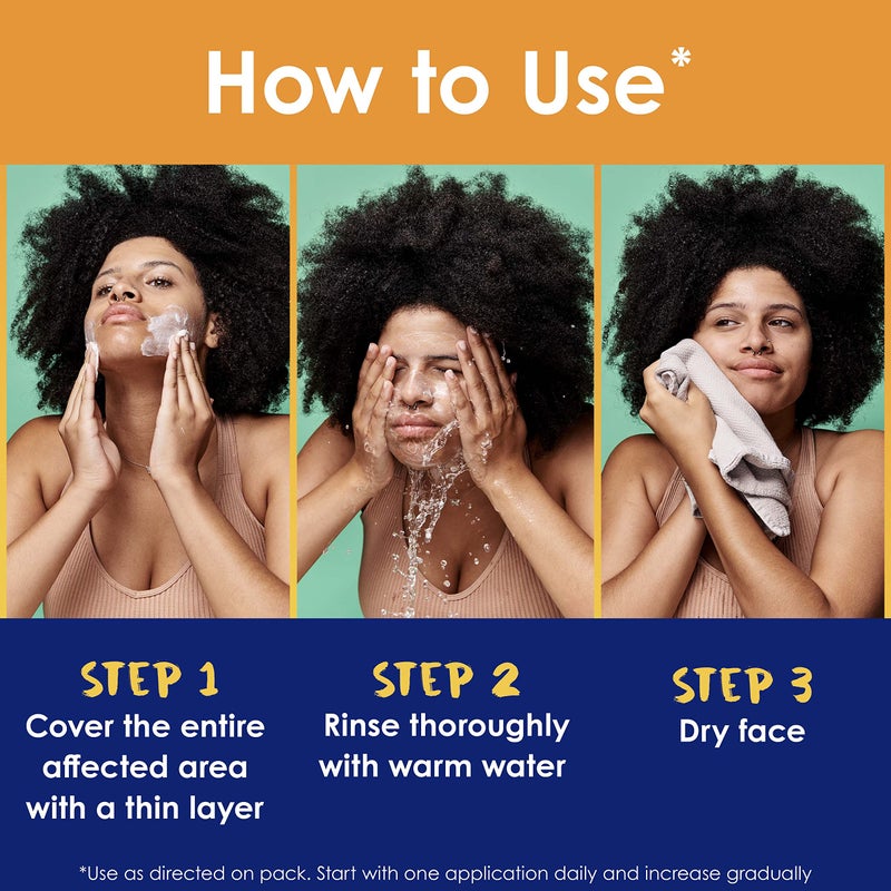 Clearasil Stubborn Acne Control 5in1 Exfoliating Wash, Maximum Strenght with 2% Salicylic Acid Acne Treatment Medicine, Daily Acne Facial Cleanser 6.78 fl oz - Image 3